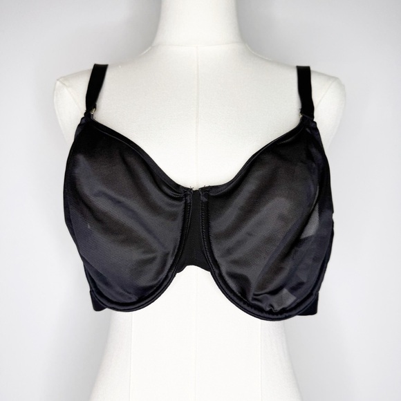 Soma Unbelievable Minimizer Bra Lot of 2 Size 40C Black & Nude Underwire Unlined - Picture 2 of 9